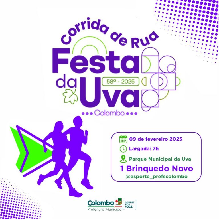 Vem aí mais uma Corrida de Rua da Festa da Uva