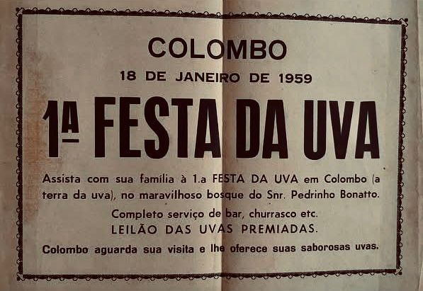 Cultura e tradição: conheça a história da Festa da Uva