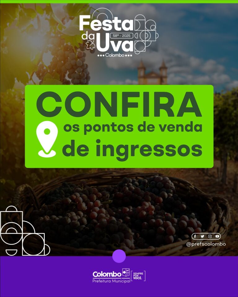 Pontos de Venda de Ingressos para a 58ª Festa da Uva Pontos de Venda de Ingressos para a 58ª Festa da Uva