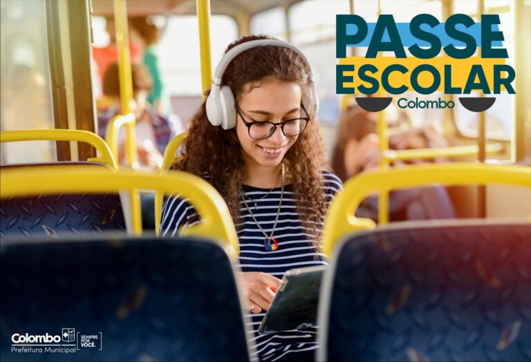 Prefeitura de Colombo abre inscrições para o Passe Escolar 2025 Prefeitura de Colombo abre inscrições para o Passe Escolar 2025