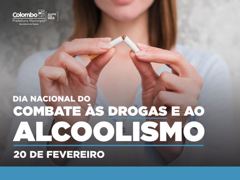 Saúde lembra o Dia Nacional de Combate às Drogas e ao Alcoolismo Saúde lembra o Dia Nacional de Combate às Drogas e ao Alcoolismo