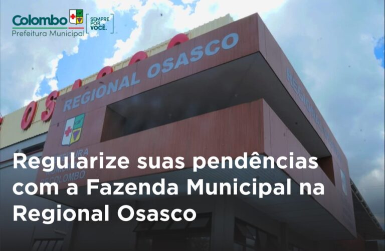 Regularize suas pendências com a Fazenda Municipal na Regional Osasco