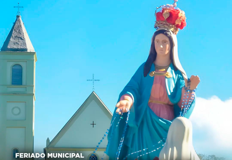 Feriado Municipal Nossa Senhora do Caravaggio, no dia 26 de maio Feriado Municipal Nossa Senhora do Caravaggio, no dia 26 de maio