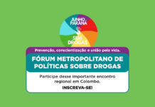 Fórum Metropolitano de Políticas Públicas Sobre Drogas acontece no dia 3 de junho forum-metropolitano-de-politicas-publicas-sobre-drogas-acontece-no-dia-3-de-junho