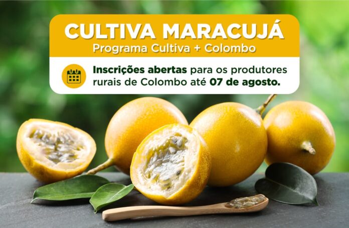 colombo-abre-inscricoes-para-programa-de-incentivo-ao-cultivo-de-maracuja